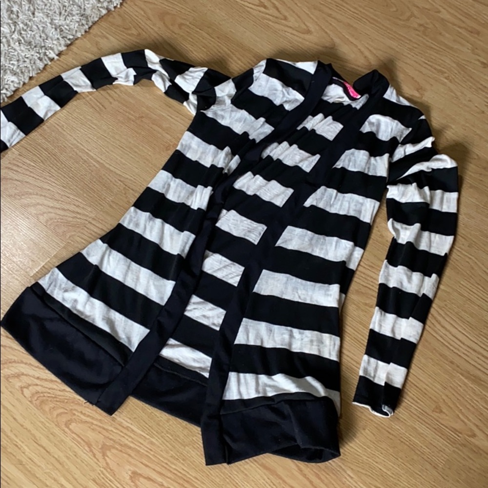 Stripe cardigan